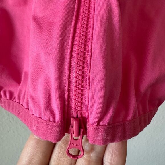 J. Lindeberg Janice Mid Layer Golf Jacket Sz XS Hot Pink Zip Front Performance - Picture 15 of 15